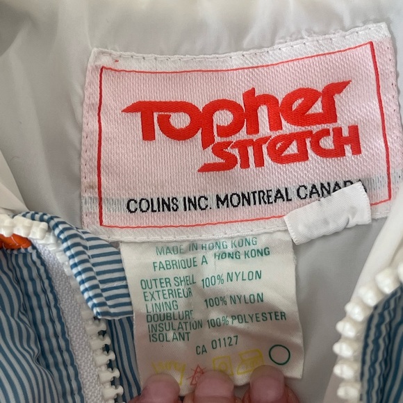 Vintage/Retro 80’s Topher Stretch Ski Jacket - Picture 4 of 5